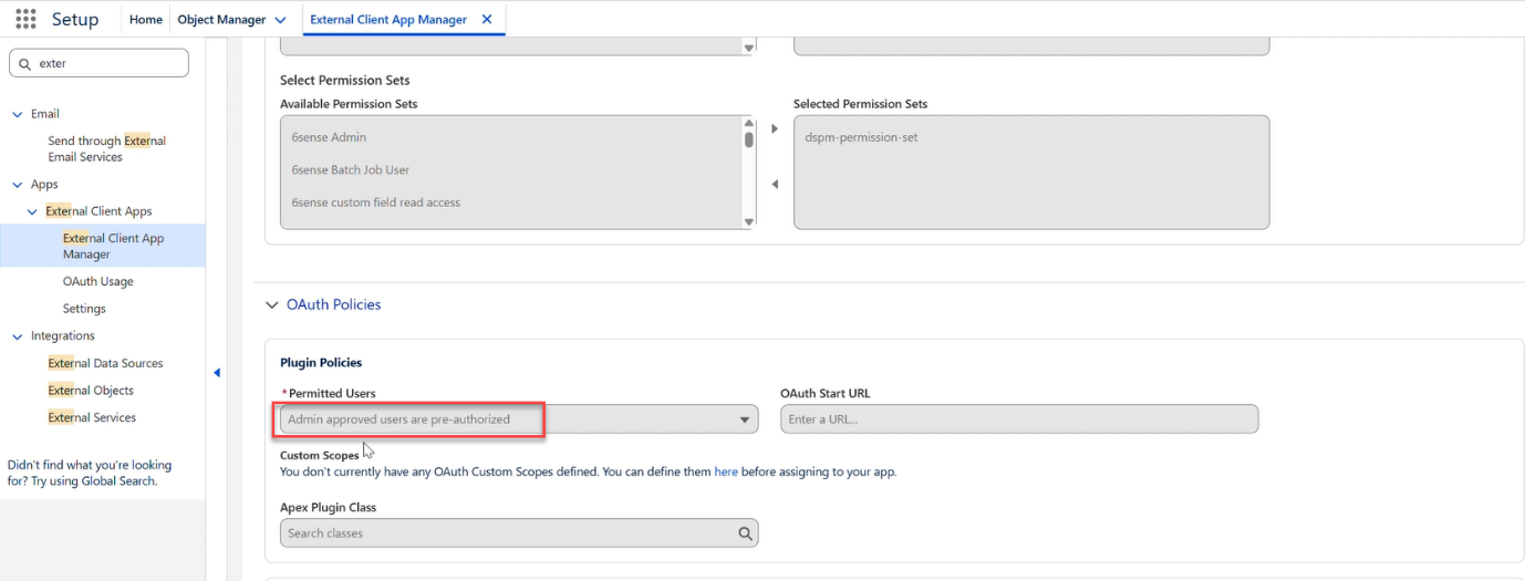 Permission set assignment and Permitted Users setting